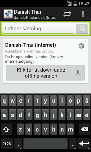 Danish-Thai Dictionary