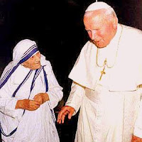 Madre Teresa y S.S. Juan Pablo II