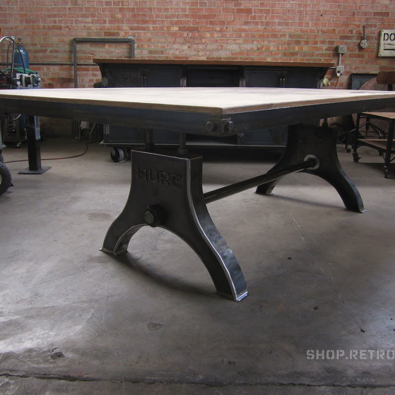 Industrial Dining Table Base