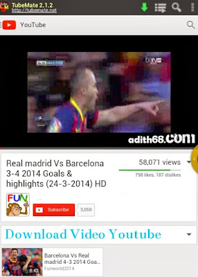 Cara Download Video Youtube Melalui Android