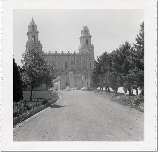 Manti Utah Temple - 1952