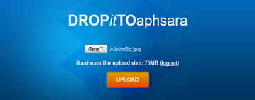 upload files to dropbox