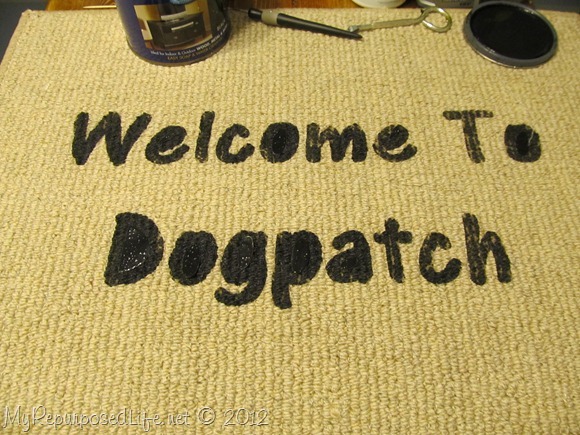dogpatch welcome mat