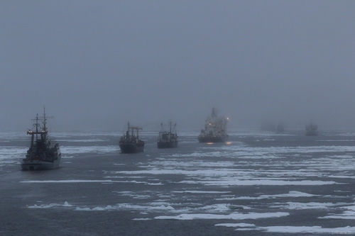 Арктический поход группы кораблей Северного флота