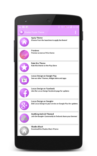 Shades Purple Icon Pack