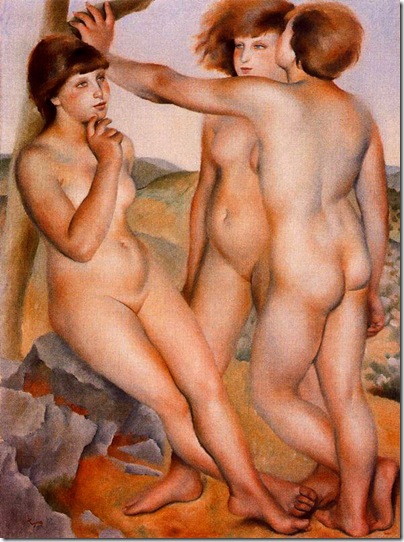 Josep de Togores i Llach -Tres desnudos _1924