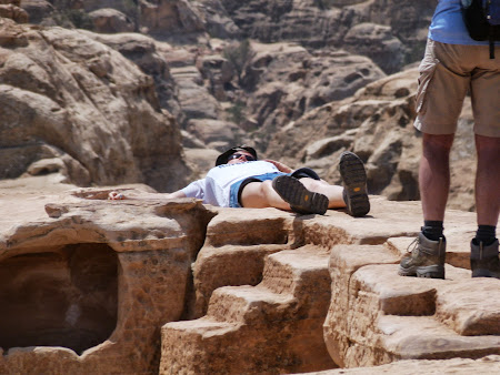 Turist sacrificat la Petra