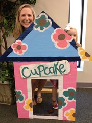 cupcake doghouse
