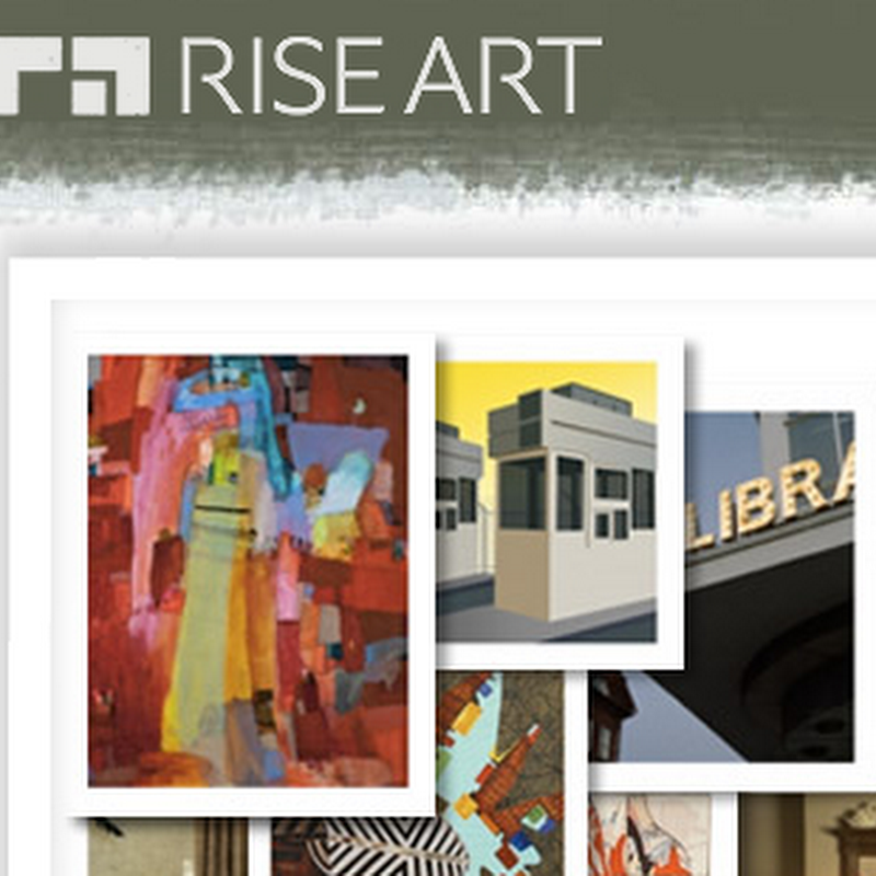Rise Art – Art Rentals and Online Portfolio