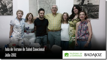 aula de verano de salud emocional julio 2012 Badajoz