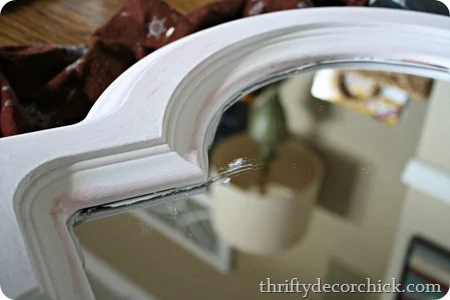 painting a mirror frame
