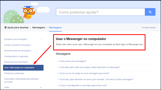 Messenger do Facebook agora na versão Web para computador - Visual Dicas