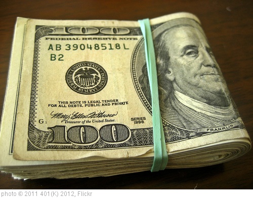 'Money' photo (c) 2011, 401(K) 2012 - license: http://creativecommons.org/licenses/by-sa/2.0/