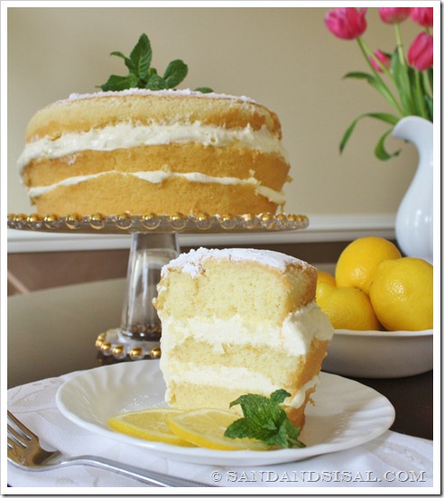 lemon cream cake olive