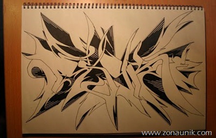 Graffiti Mural Art Sketches