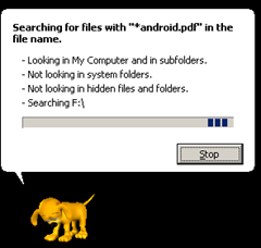 find file on windows : F3