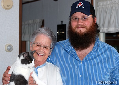 5. son and grammy and cat-kab