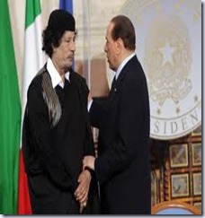 BERLUSCONI GADAFI BERLUSCONI GADAFI