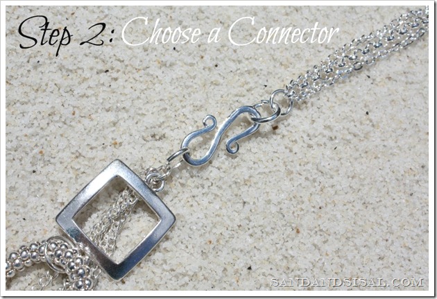 Choose a connector Styled by Tori Spelling step 2