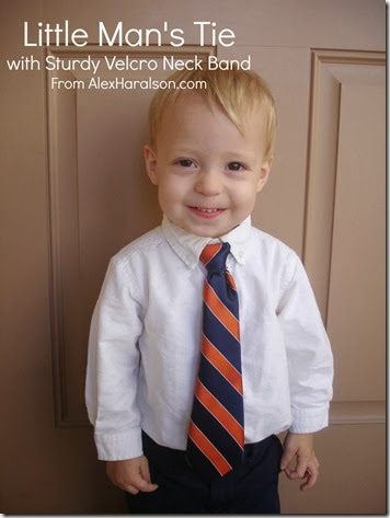 little man tie DIY little man tie