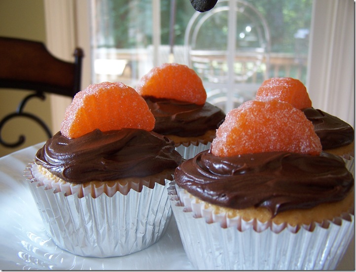 Orange Chocolate Cupcakes 024