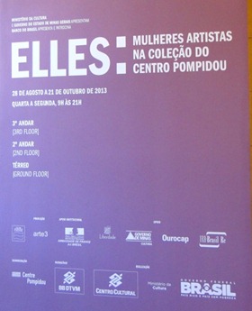 Elles: Mulheres Artistas na coleção do Centro Pompidou