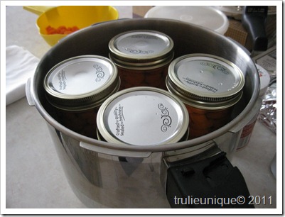 carrots, canning carrots, pressure cooking 