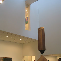 Broken Obelisk by Barnett Newman, 1963-9
Cor-ten steel.
MOMA New York, NY.