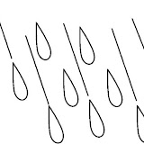 RAIN COLORING PAGES