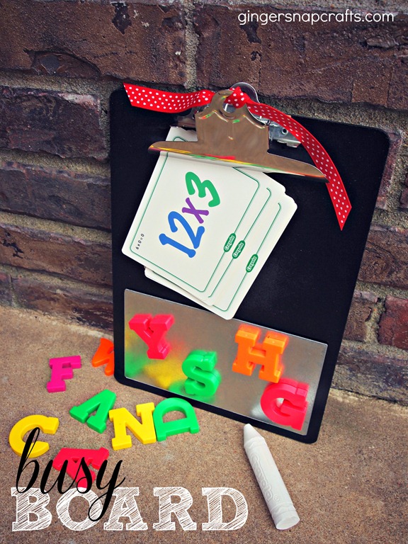 busy board from Ginger Snap Crafts