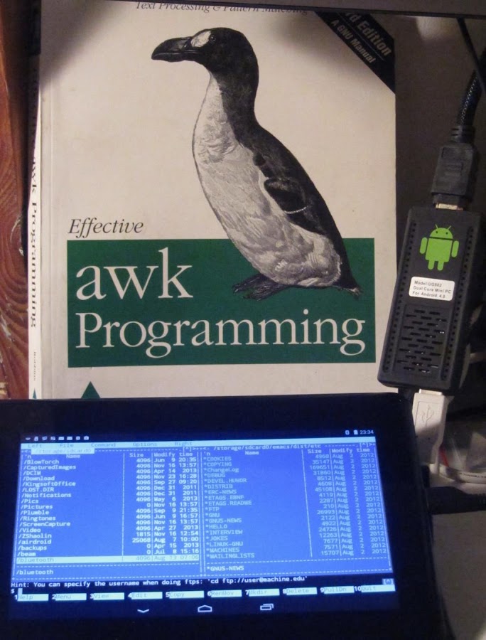    ZShaolin GNU / Linux terminal- screenshot  