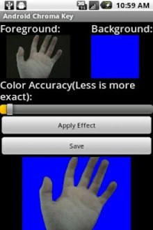 Android Chroma Key