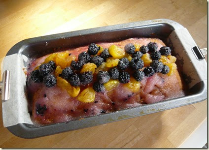 plum and blackberry drizzle cake3