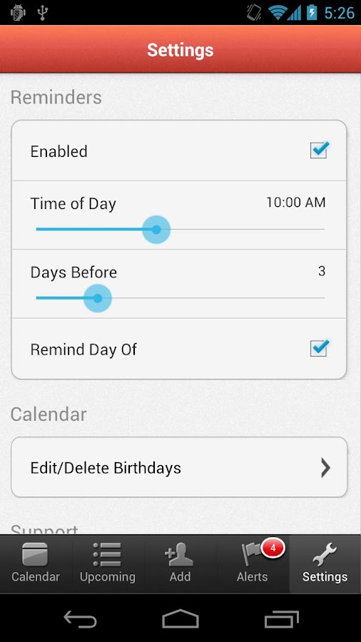 MyCalendar Android