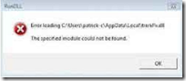 .dll error message