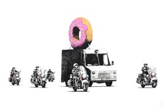 Banksy - Donuts - Rosquinhas