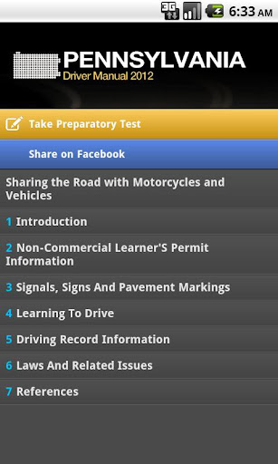 Pennsylvania Driver ManualFree