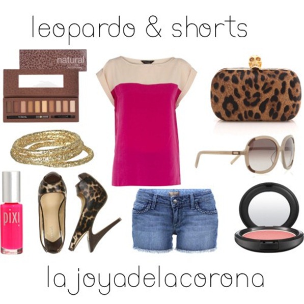 leopardo y jeans