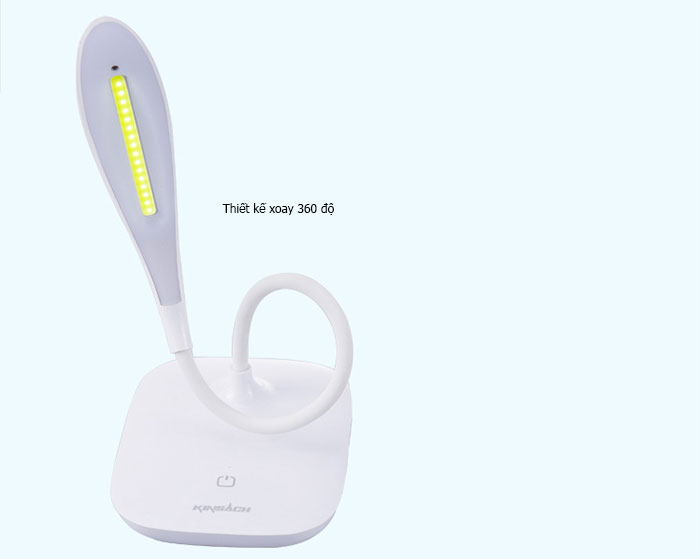 Đèn sạc pin đọc sách đèn bàn Led COB chống cận Kinsach KS-188A
