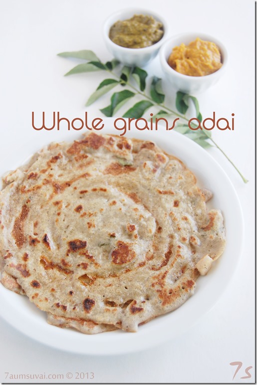 Whole grains adai