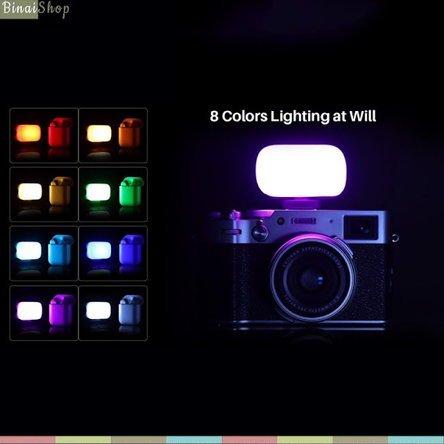 Ulanzi VL15 RGB - Đèn LED 8 Màu