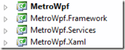 MetroWpf-projects