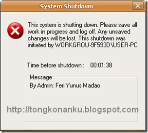 Shutdown Komputer Secara Otomatis