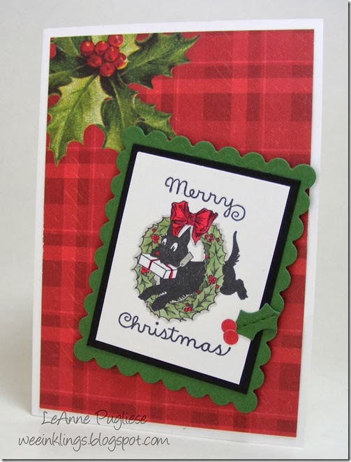 LeAnne Pugliese WeeInklings Merry Monday 95 Christmas Cards Stampin