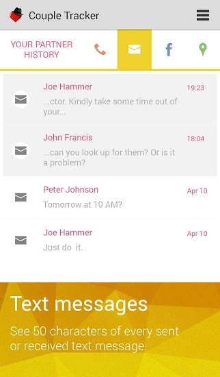 Couple Tracker - Phone monitor - screenshot