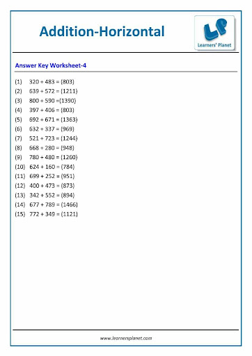 【免費教育App】Grade-2-Maths-Addition-WB-1-APP點子