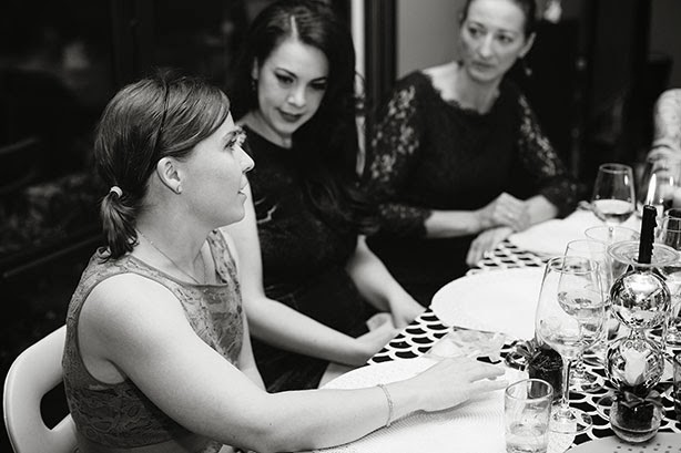 Deb reveals that she had a Thai RItual Exorcism during her nine years studying Thai Tatooing for her PhD. HerCanberraDinner137.jpg
