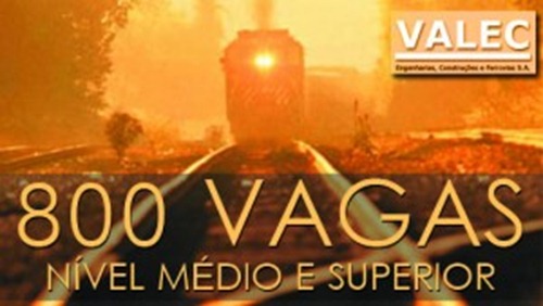Concurso VALEC – Edital e Inscrições