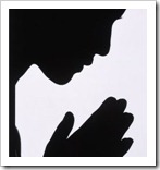 silhouette-of-woman-praying