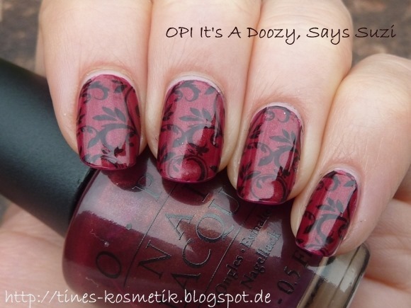 OPI Its A Doozy Stamping 3